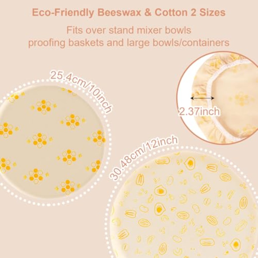 Beeswax Bowl Covers 2-Pack [10 - đánh giá và giá Beeswax Food Cover
