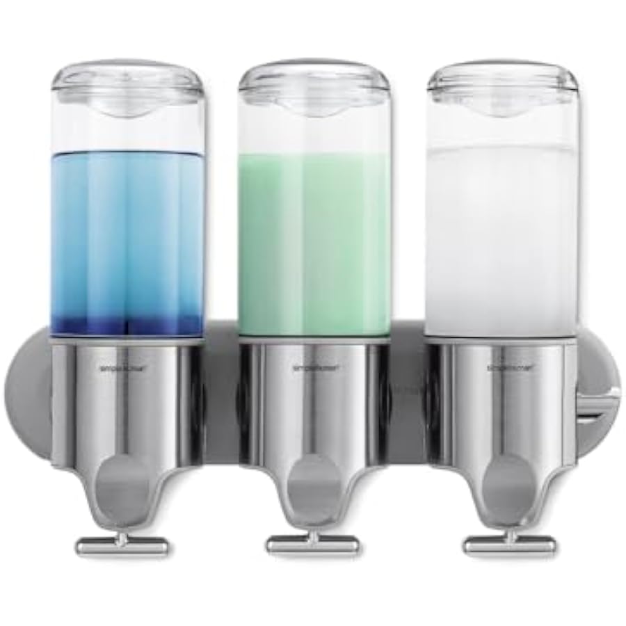 simplehuman Triple Wall Mount  - đánh giá và giá Refill Shampoo Bar