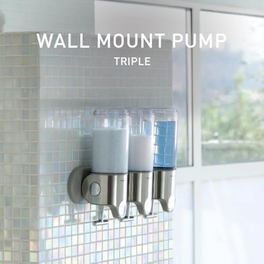simplehuman Triple Wall Mount  - đánh giá và giá Refill Shampoo Bar