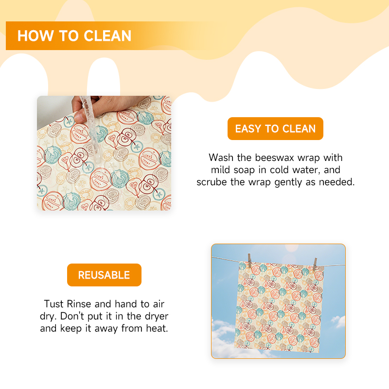 9Pack Reusable Beeswax Wraps,  - đánh giá và giá Beeswax Food Cover