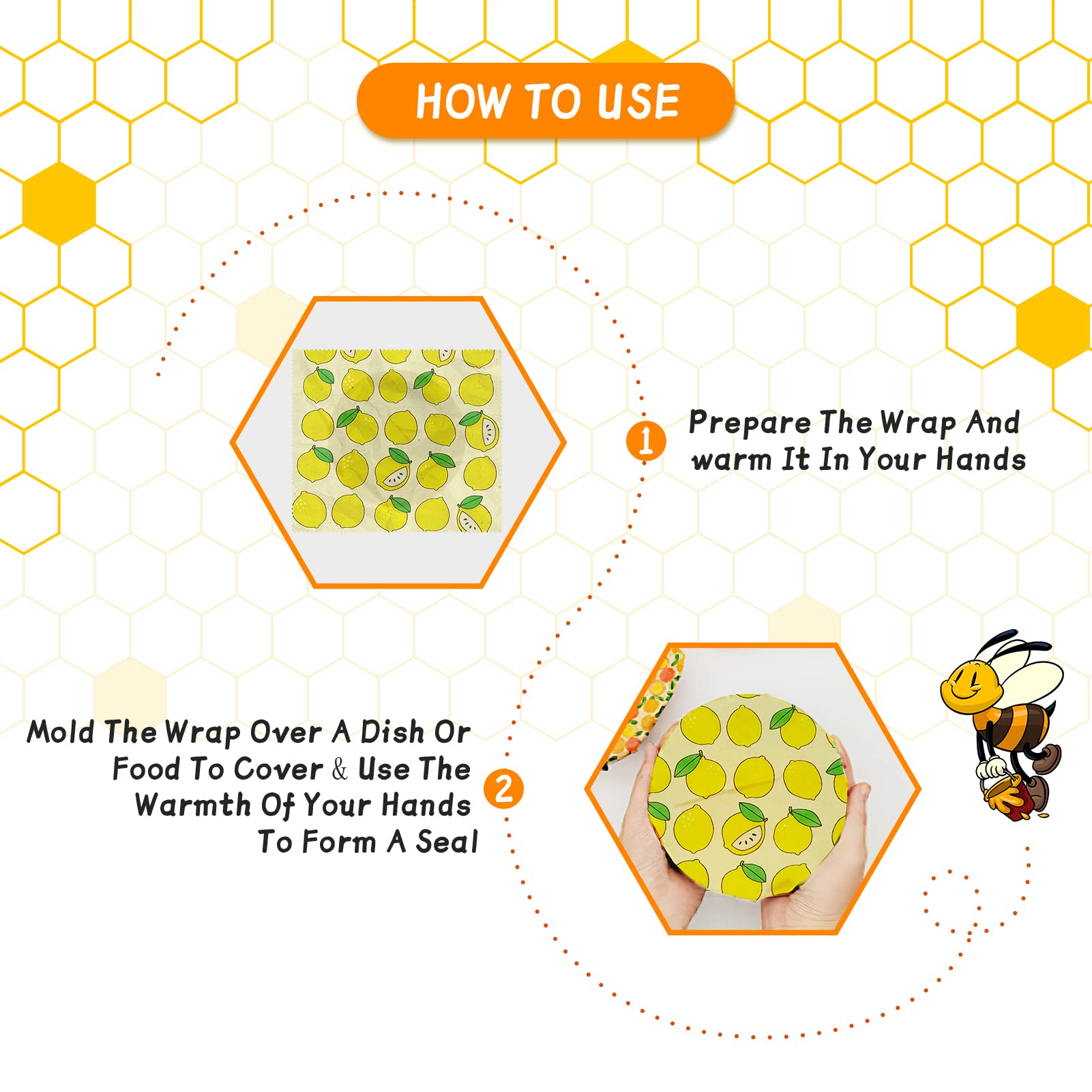 Reusable Beeswax Wrap Eco-Frie - đánh giá và giá Beeswax Food Cover