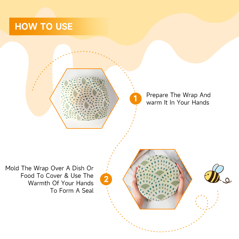 3pcs Refrigerator Freezing Saf - đánh giá và giá Beeswax Food Cover