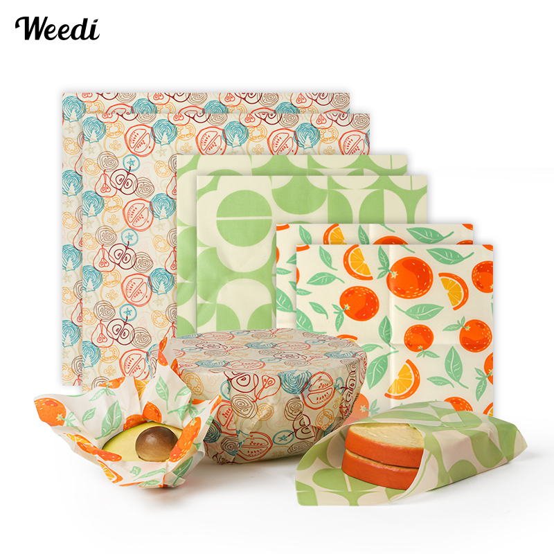 6pcs Refrigerator Freezing Saf - đánh giá và giá Beeswax Food Cover